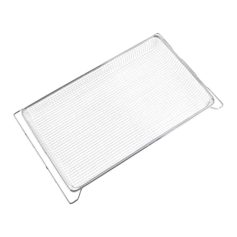 Built-In Microwave Air Fryer Basket - Stainless Steel for Models KMMF530/730P, WMMF7330/7530R, JMHF730/930R & KMBS724SPS (17 1/4-IN L X 10 1/2-IN W X 1 1/2-IN H)