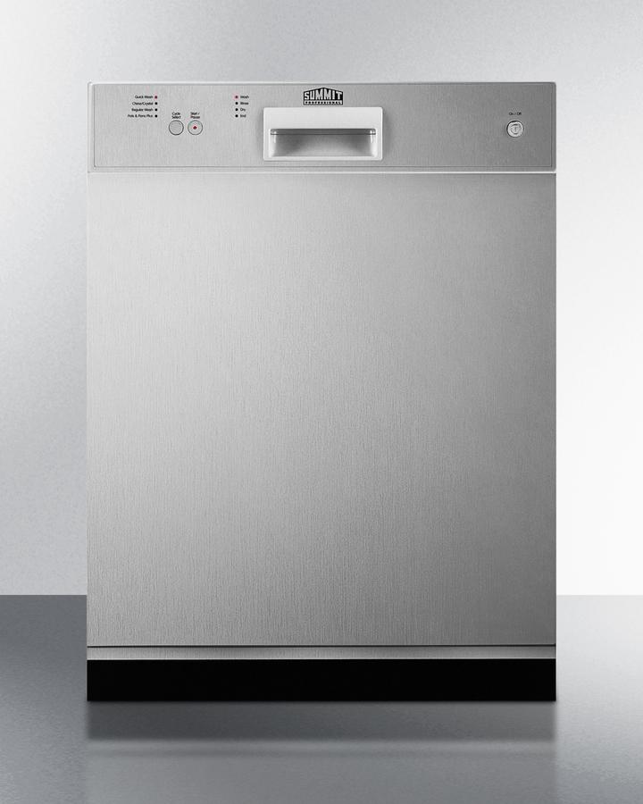 24" Wide Built-in Dishwasher, ADA Compliant