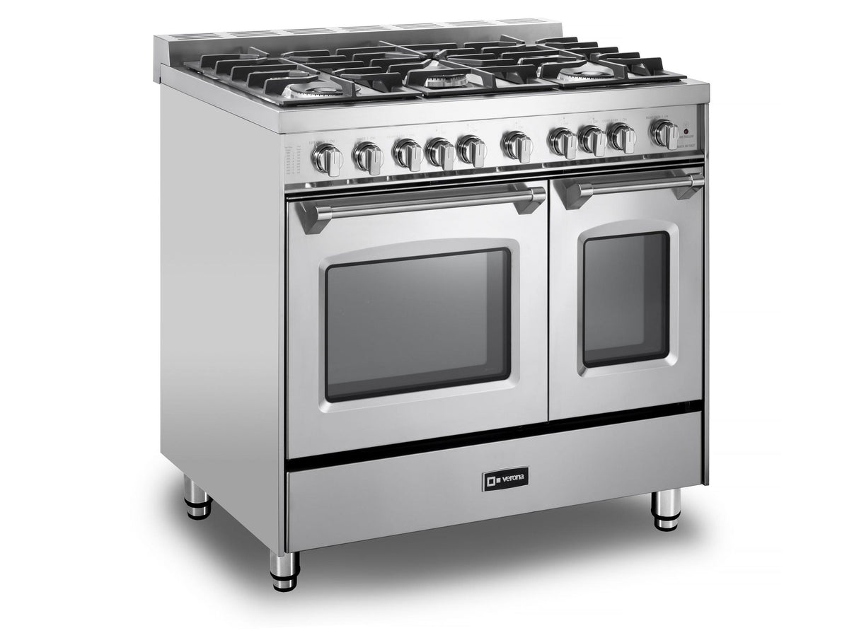 Prestige 36" Gas Double Oven Range - Stainless Steel