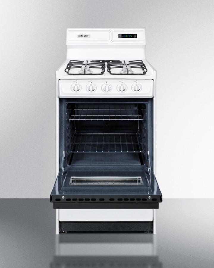 20" Wide Gas Range