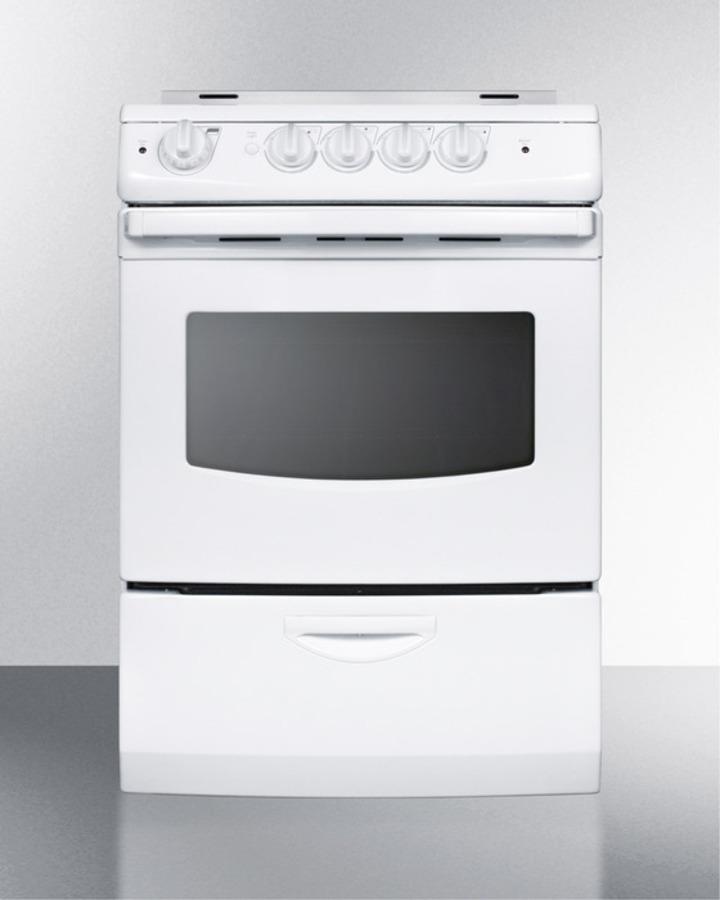 24" Wide Electric Smooth-top Range