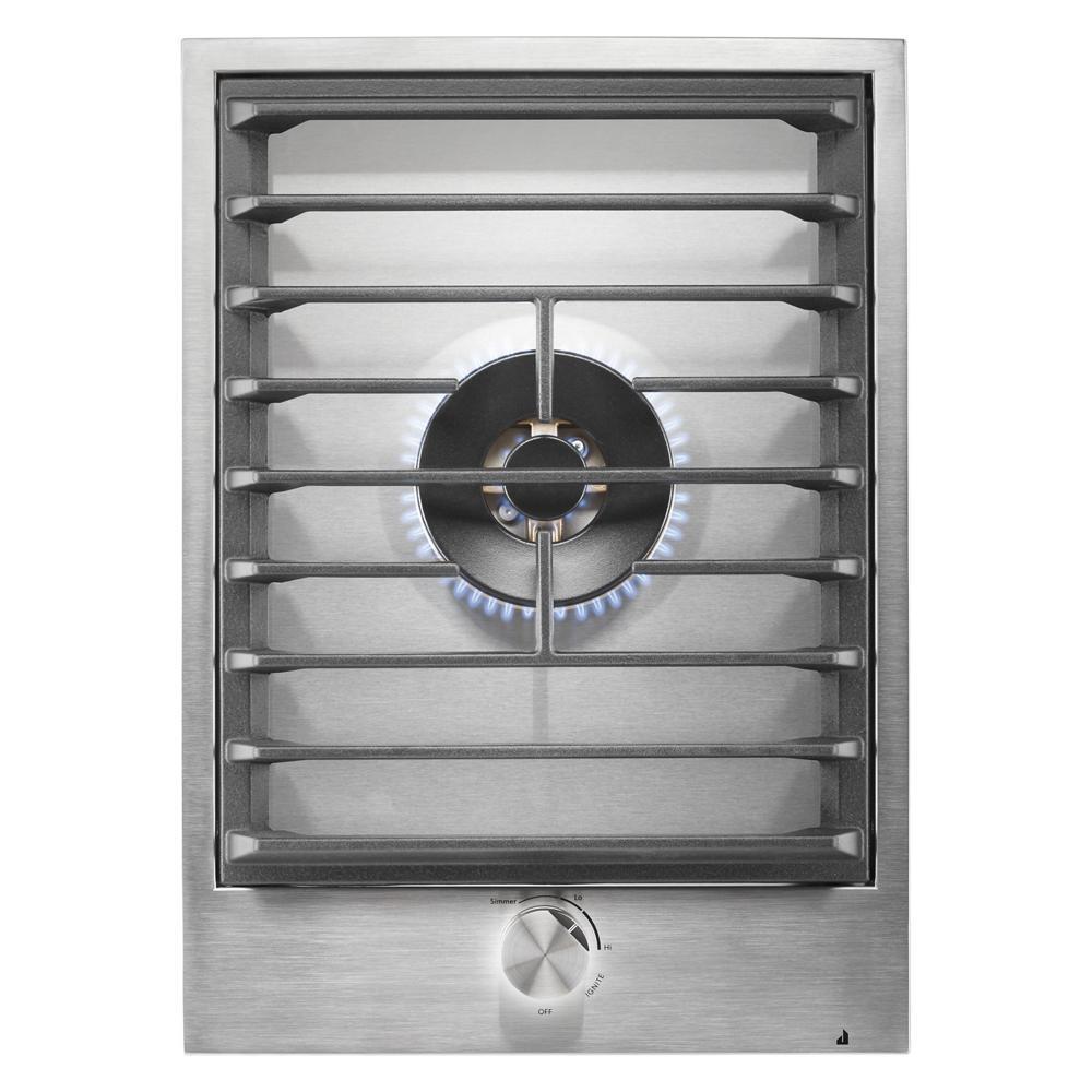 Custom 15" Single-Burner Gas Cooktop with Wok Ring