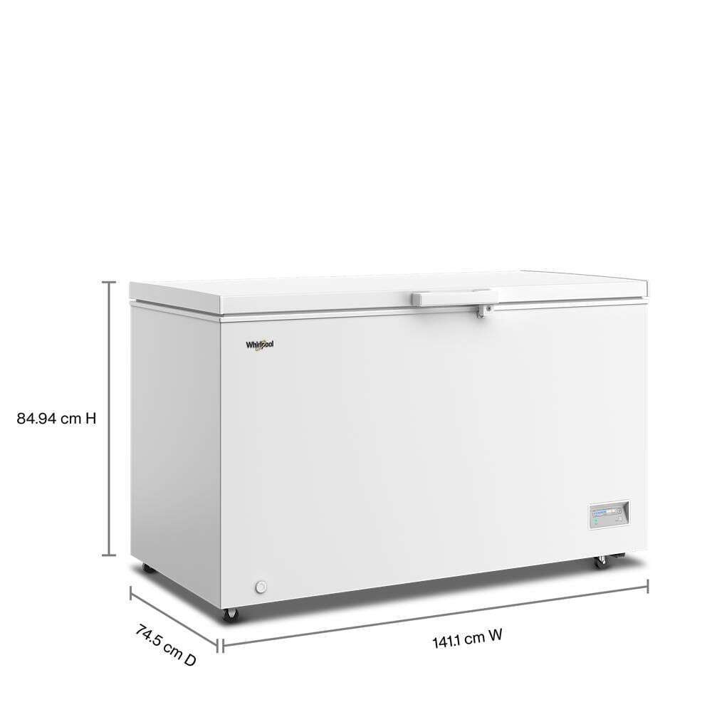 Whirlpool® 16 cu. ft. Convertible Freezer-to-Fridge Chest Freezer with 3 Storage Baskets