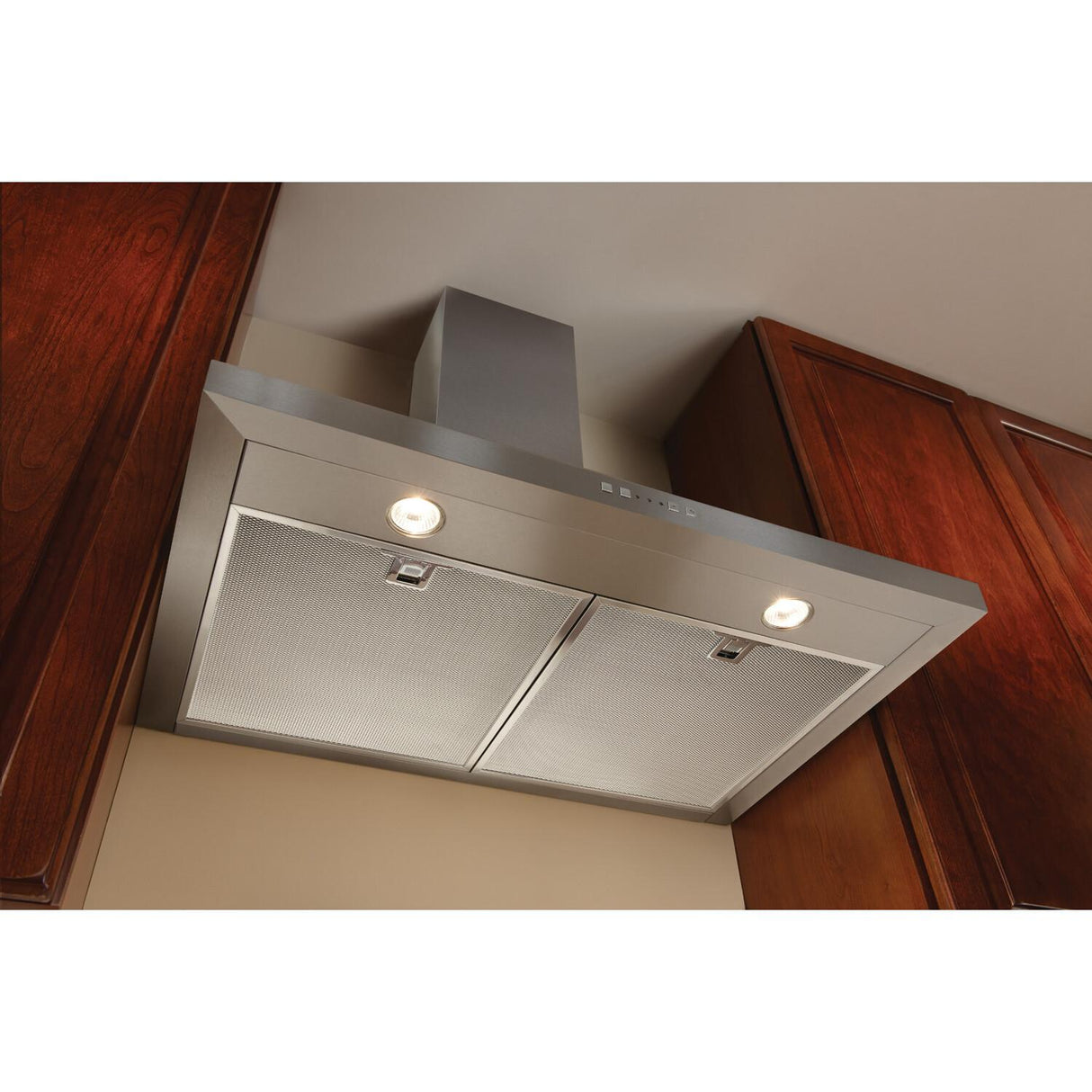 **DISCONTINUED** Broan® 30-Inch Convertible Canopy Wall-Mount Range Hood w/ Heat Sentry®, 500 CFM, Stainless Steel