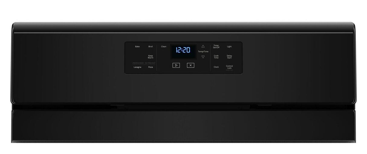 5.0 cu. ft. Freestanding Gas Range with Center Oval Burner Black