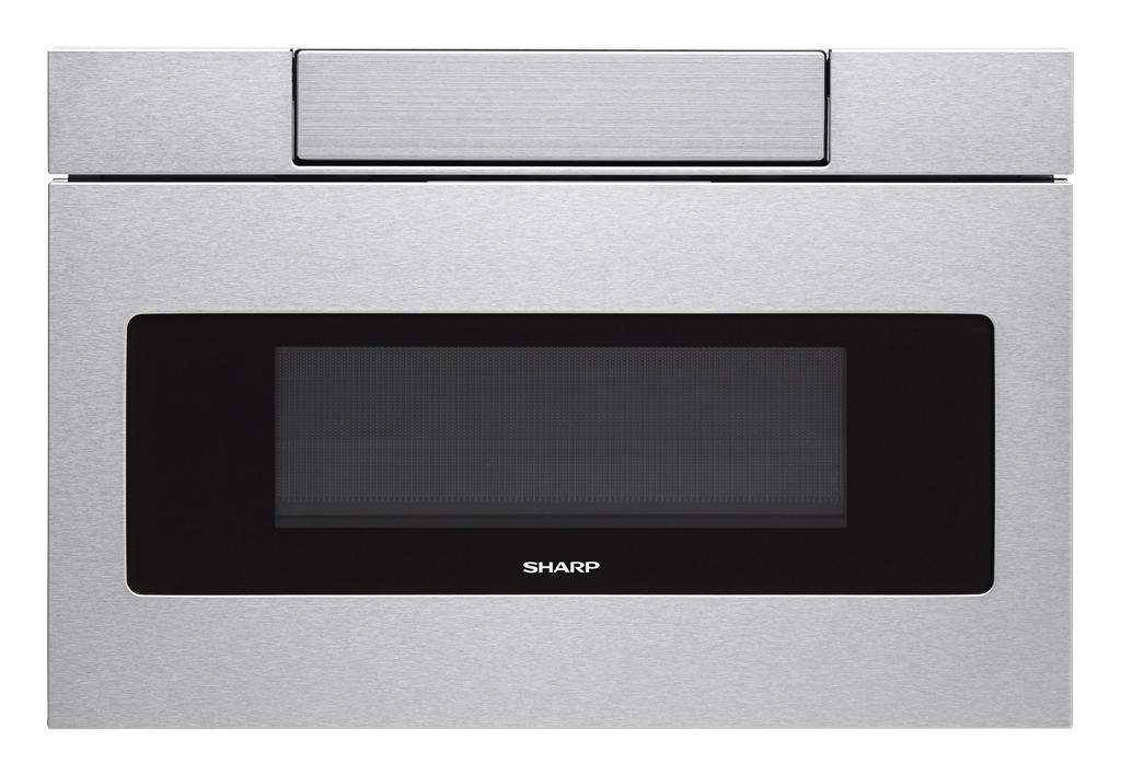 24 in. 1.2 cu. ft. 950W Sharp Stainless Steel Microwave Drawer Oven