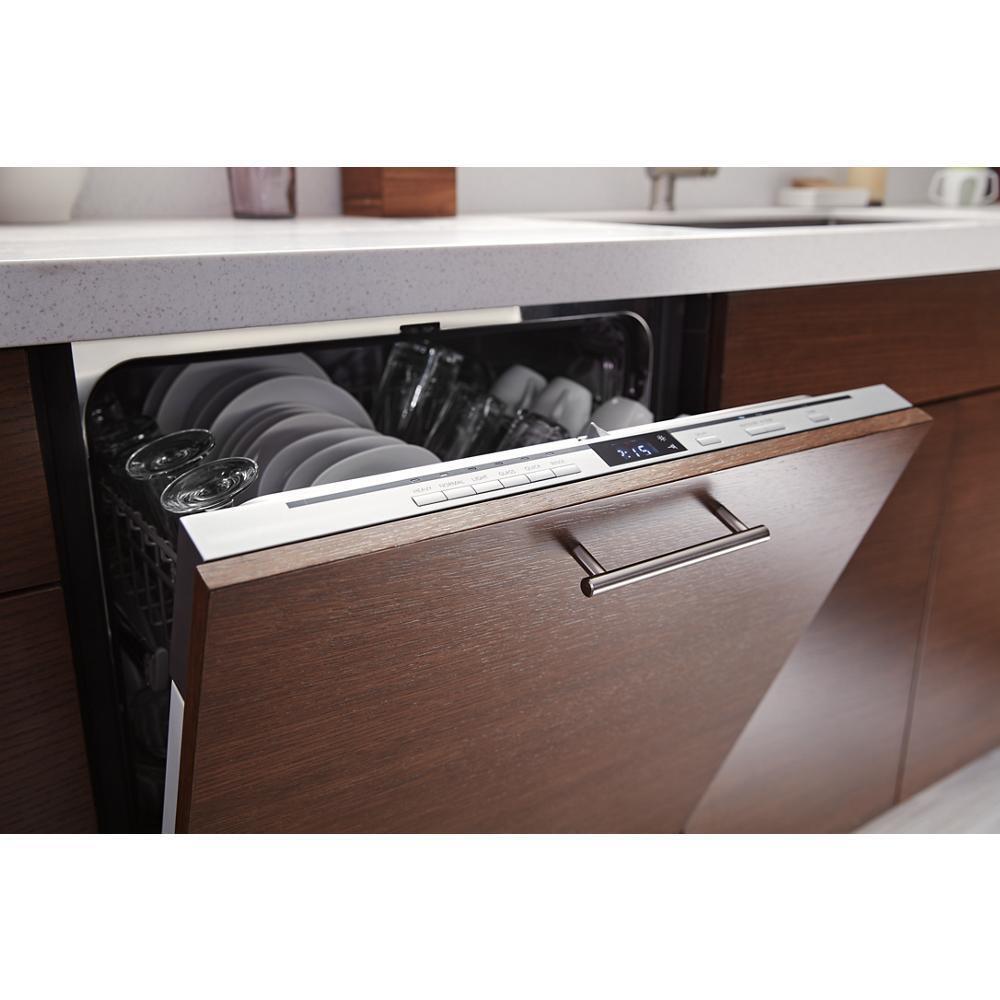 Panel-Ready Quiet Dishwasher with Stainless Steel Tub