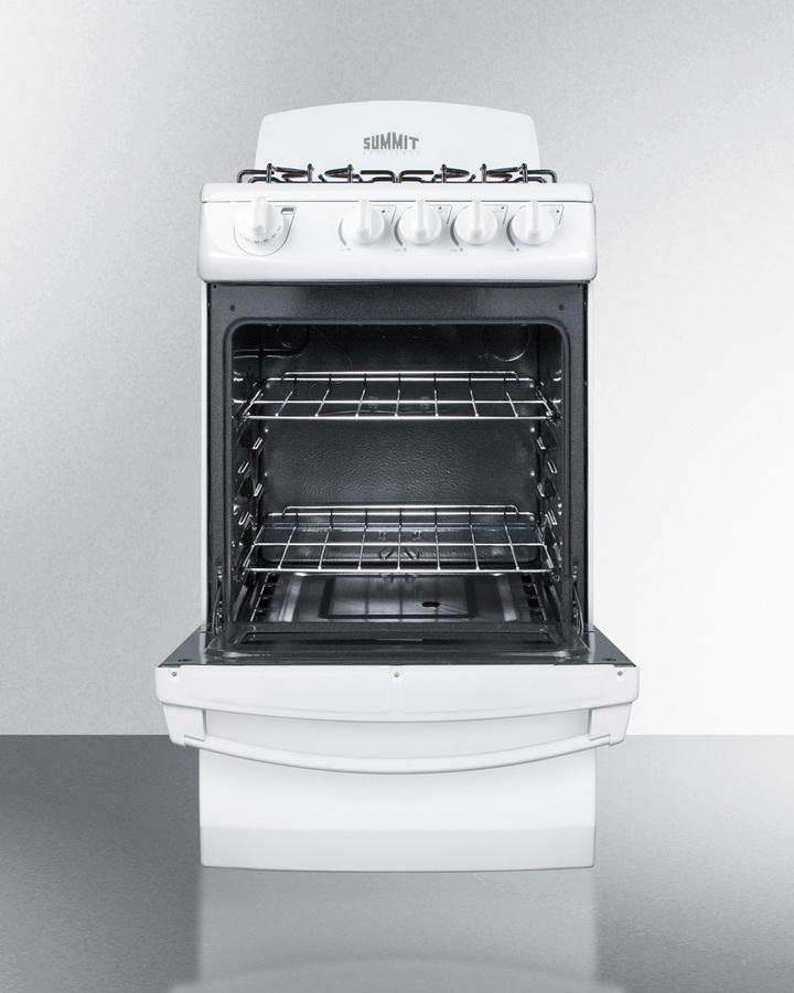 20" Wide Gas Range