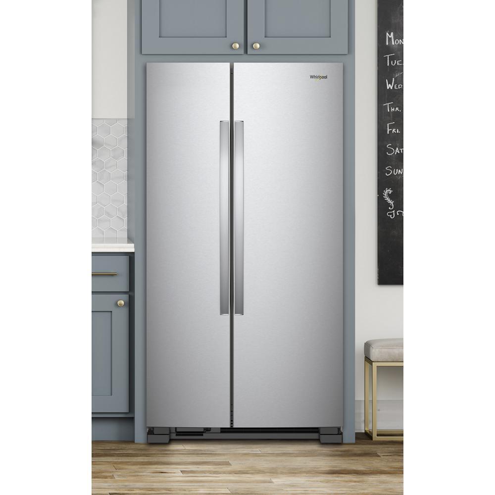 33-inch Wide Side-by-Side Refrigerator - 22 cu. ft.