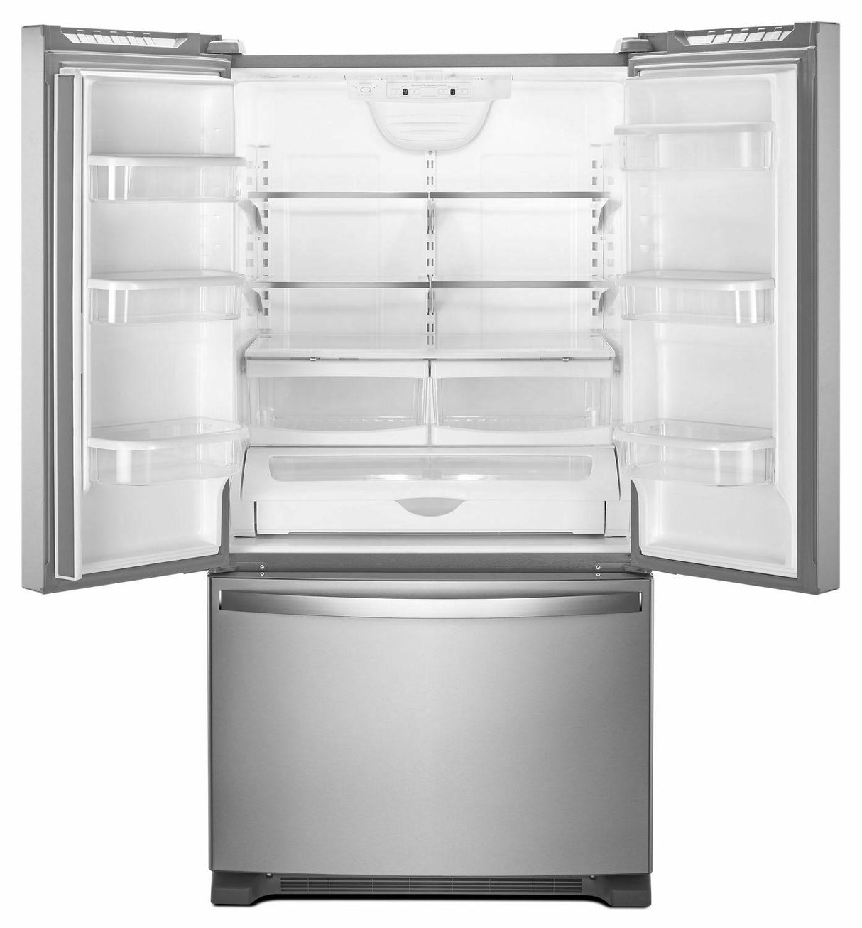 33-inch Wide French Door Refrigerator - 22 cu. ft. - Fingerprint Resistant Stainless Steel