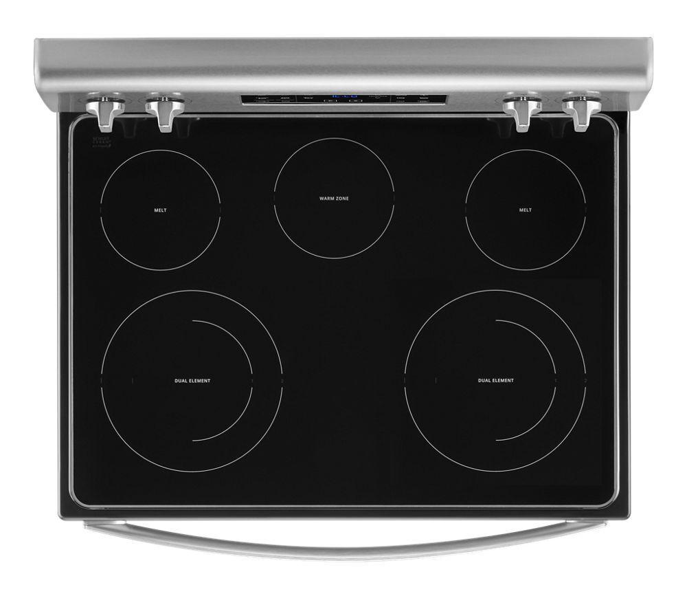 5.3 cu. ft. Whirlpool® electric range with Frozen Bake™ technology