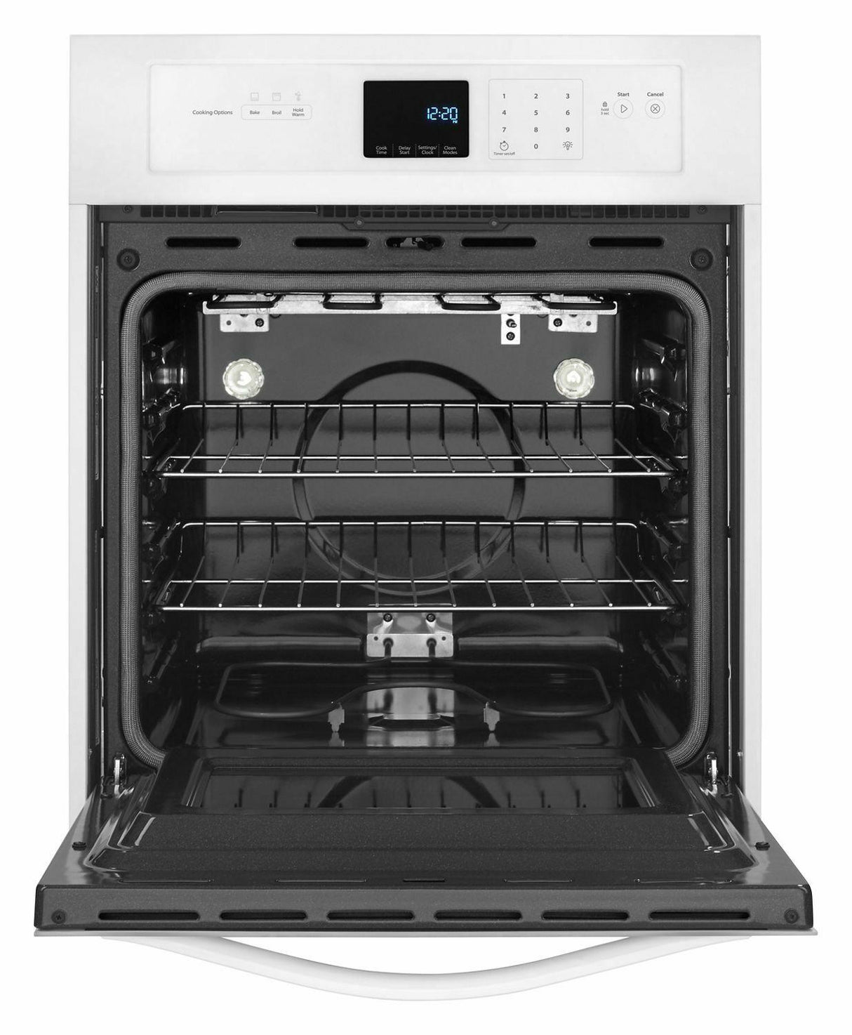 3.1 Cu. Ft. Single Wall Oven with High-Heat Self-Cleaning System - White