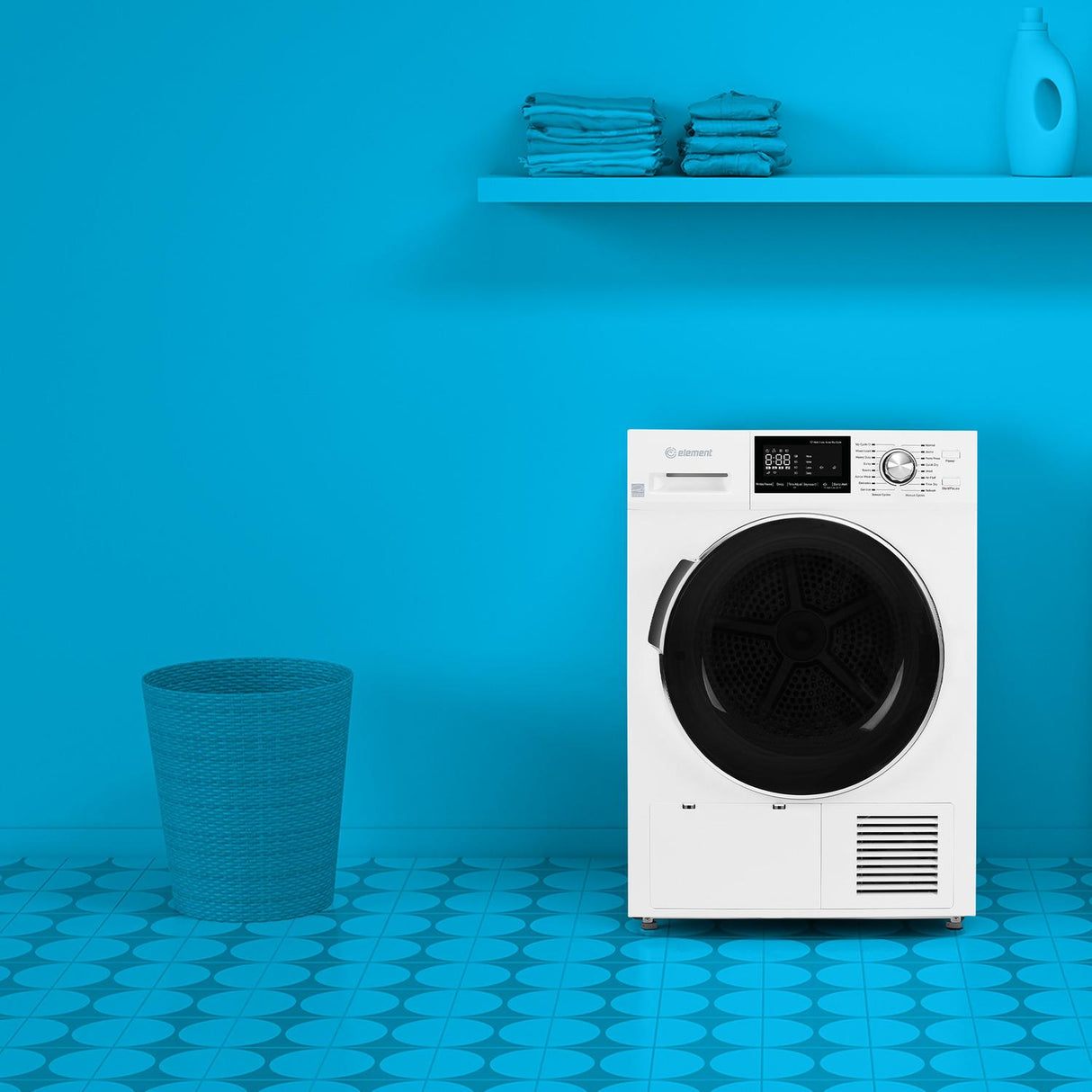 Element 24-INCH 4.4 cu. ft. Heat Pump Dryer - White Energy Star (EFD4424EBW)