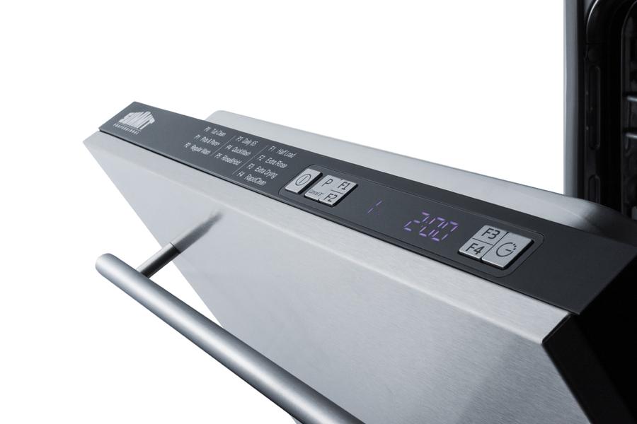 18" Wide Built-in Dishwasher