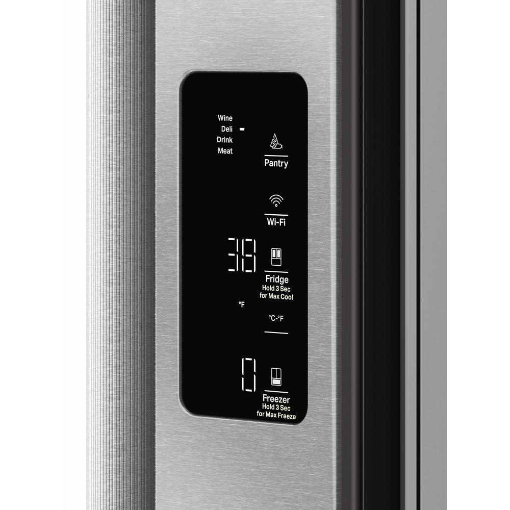 Counter-Depth French Door Refrigerator with External Water Dispenser