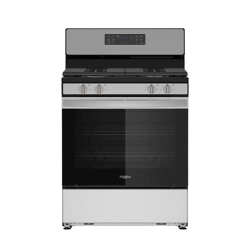 30-inch Gas Range with Crispy Mode and Dishwasher Safe Grates