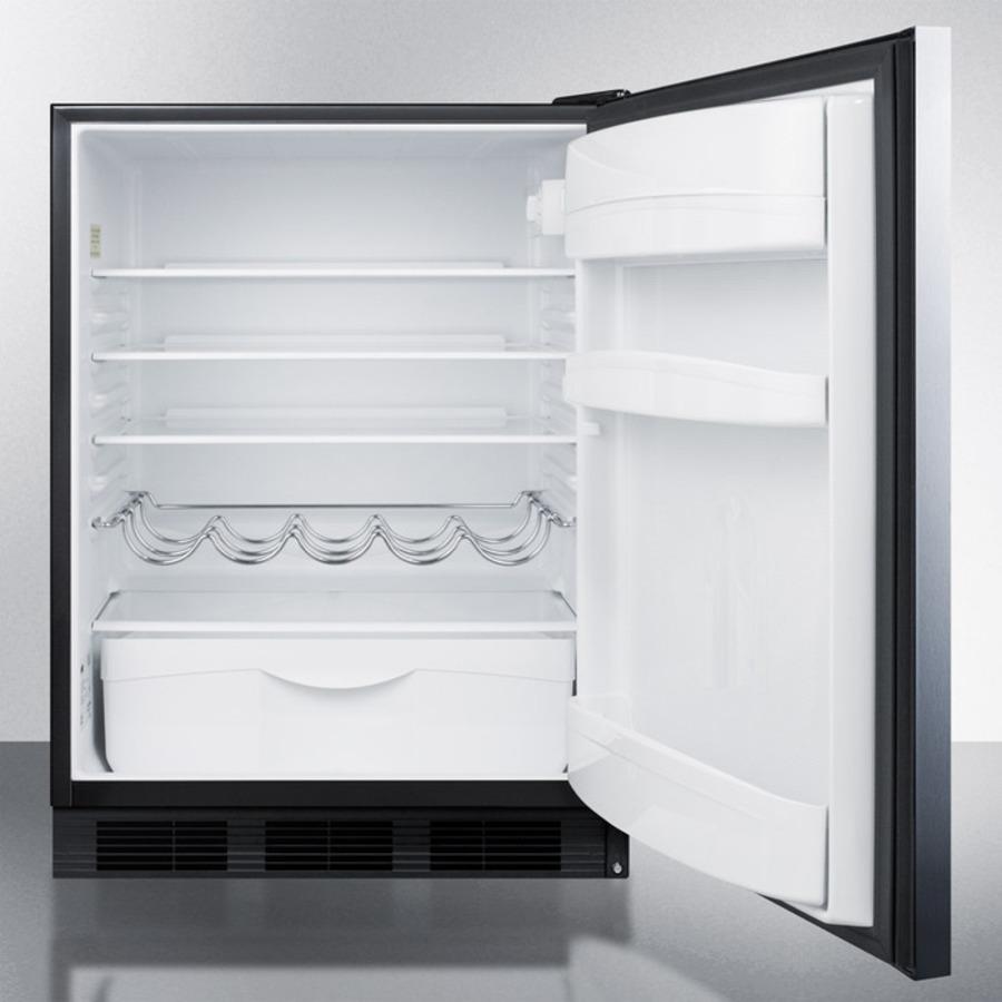 24" Wide All-refrigerator, ADA Compliant