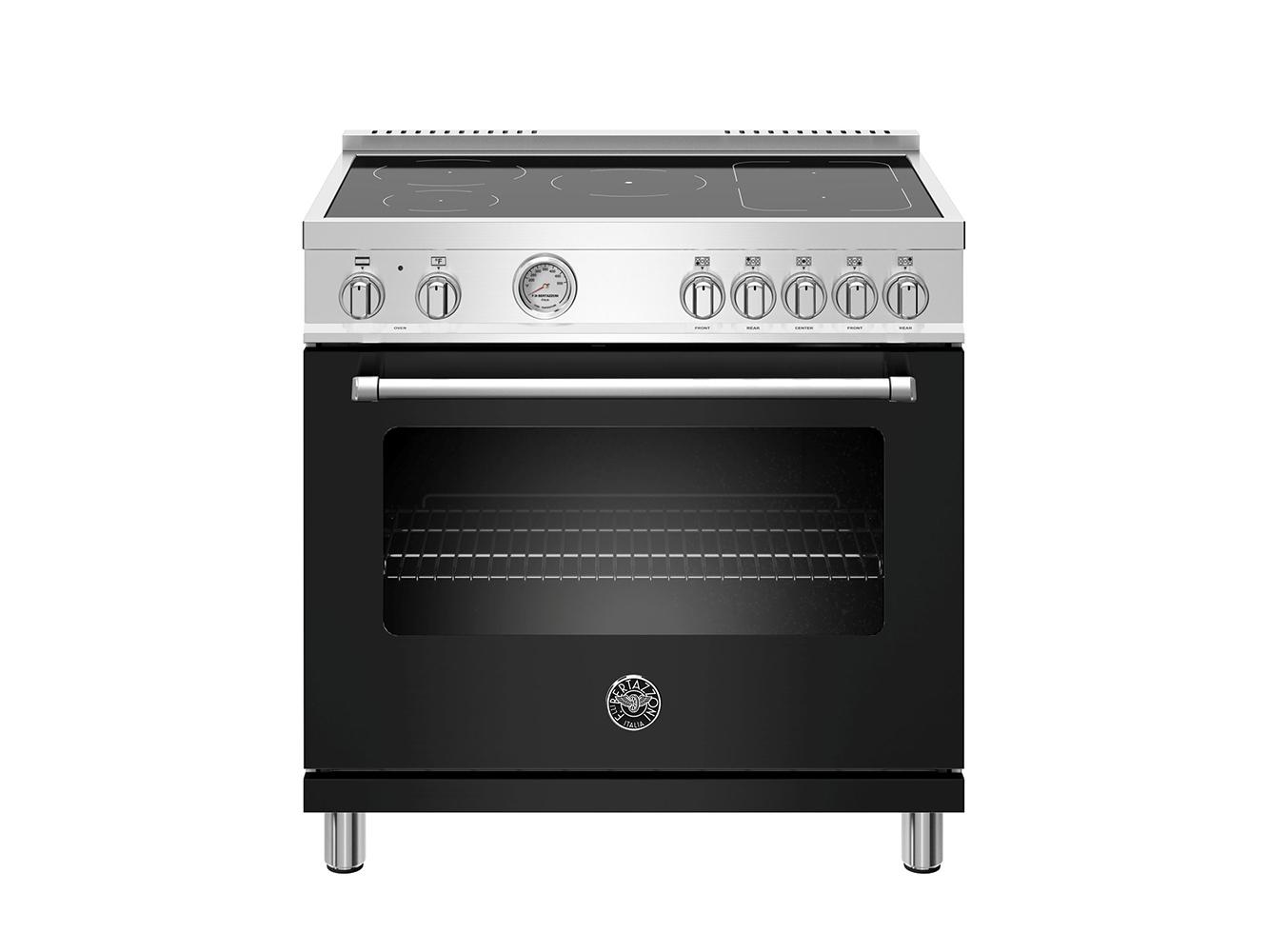 36" Master Series range - Electric oven - 5 induction zones