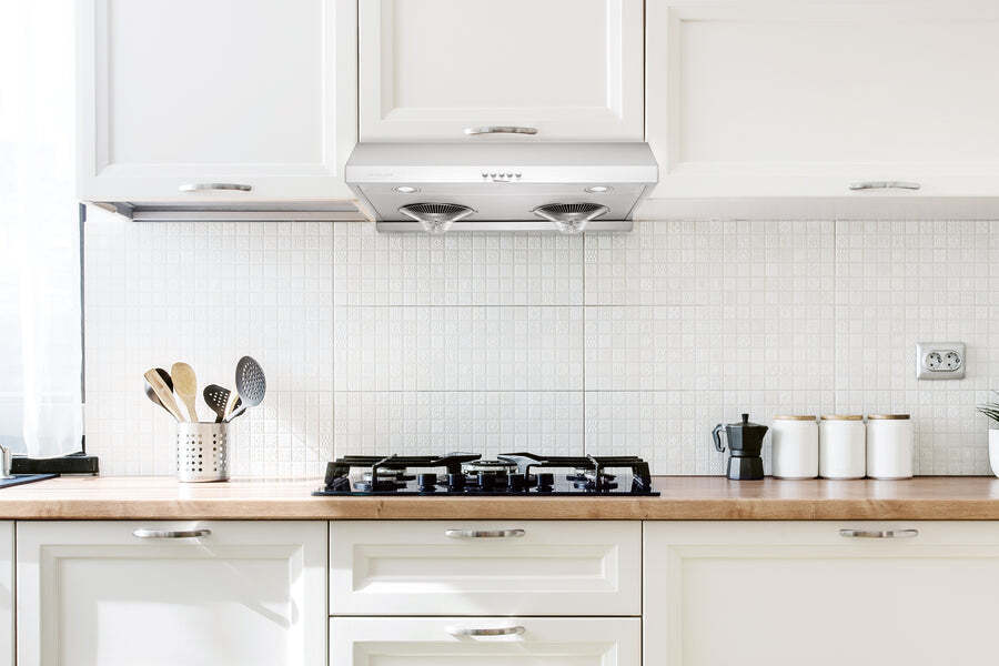 Hauslane Chef 30-in Ducted Stainless Steel Undercabinet Range Hood