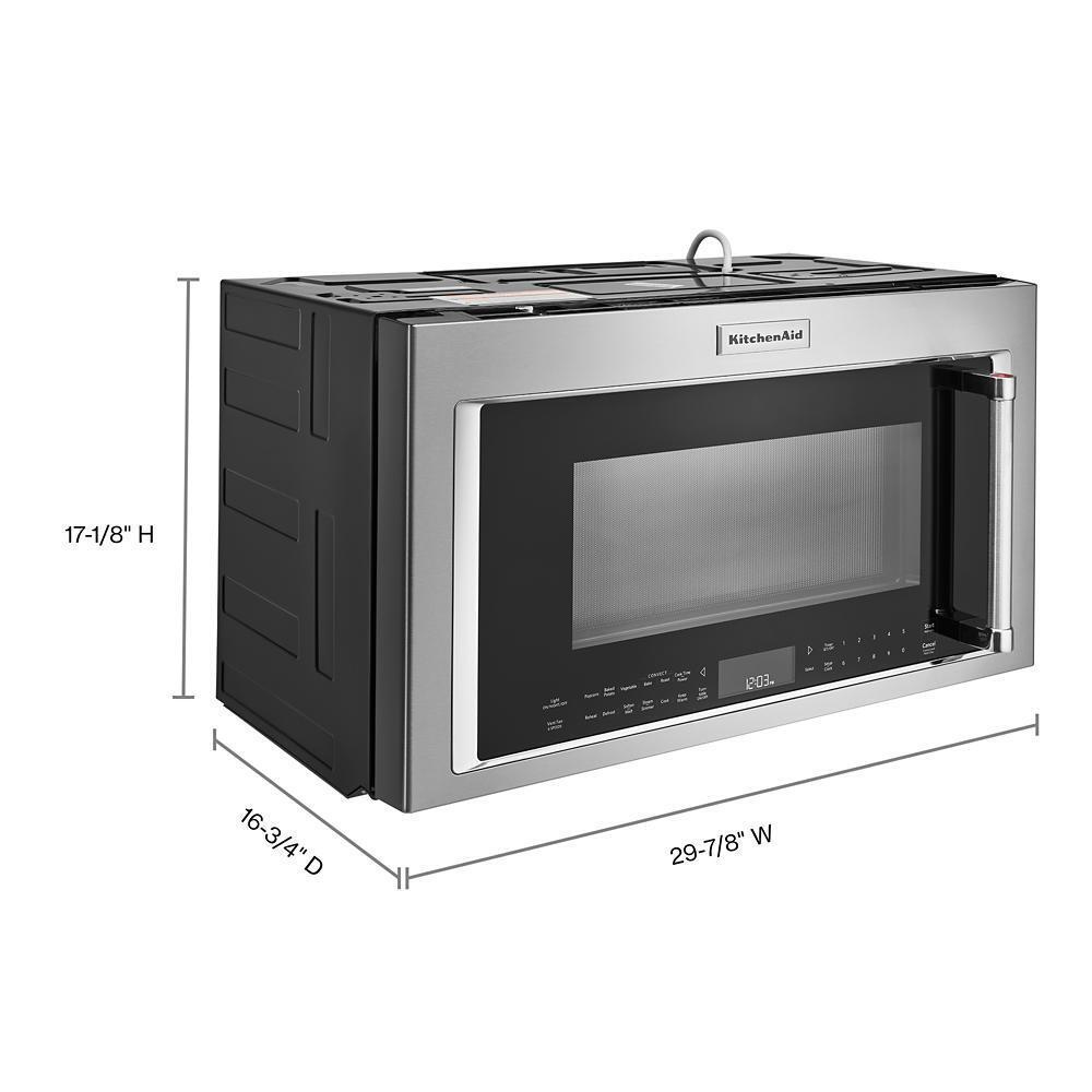 30" 1000-Watt Microwave Hood Combination with Convection Cooking