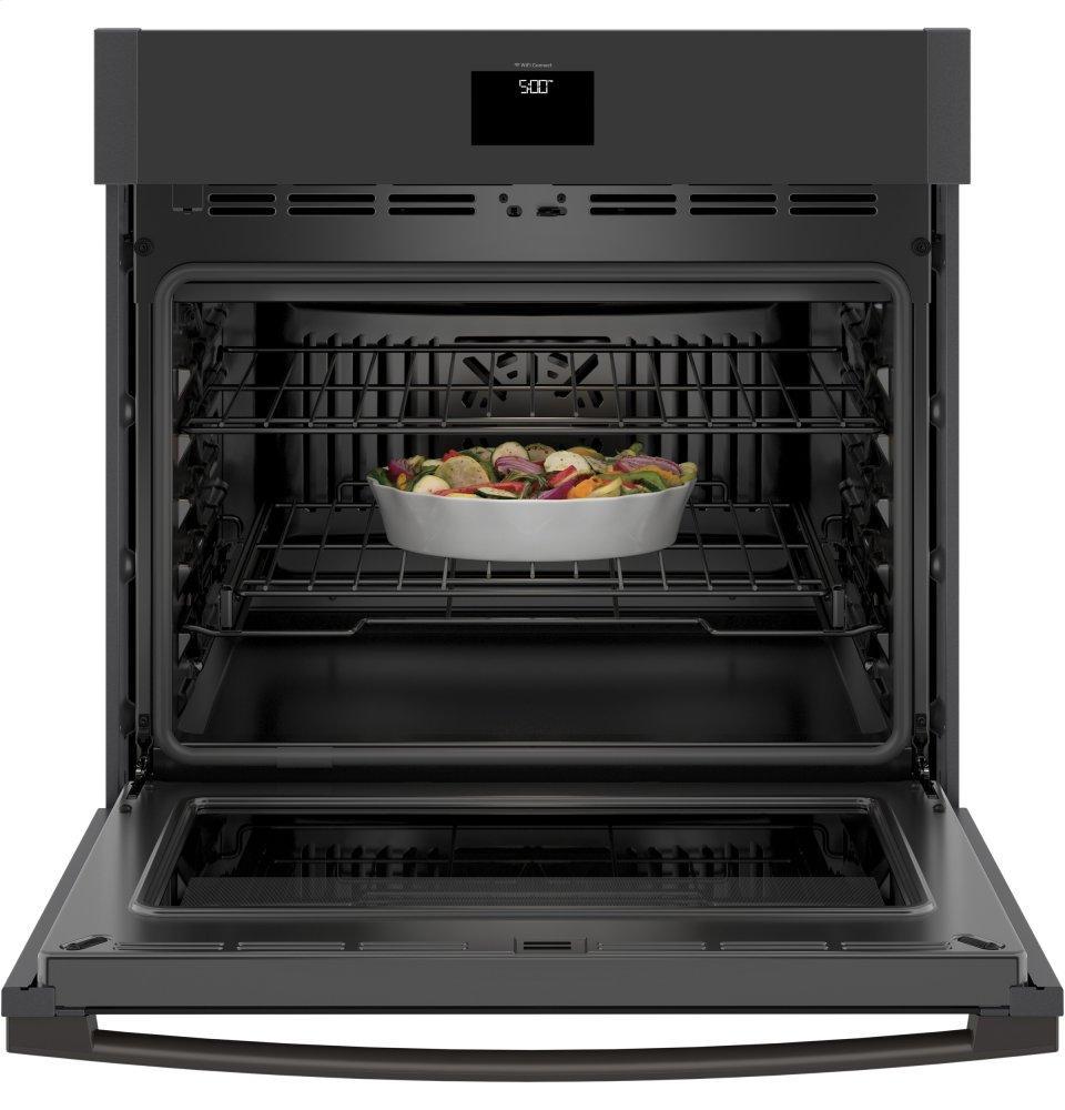 GE® 30" Smart Built-In Self-Clean Convection Single Wall Oven with Never Scrub Racks