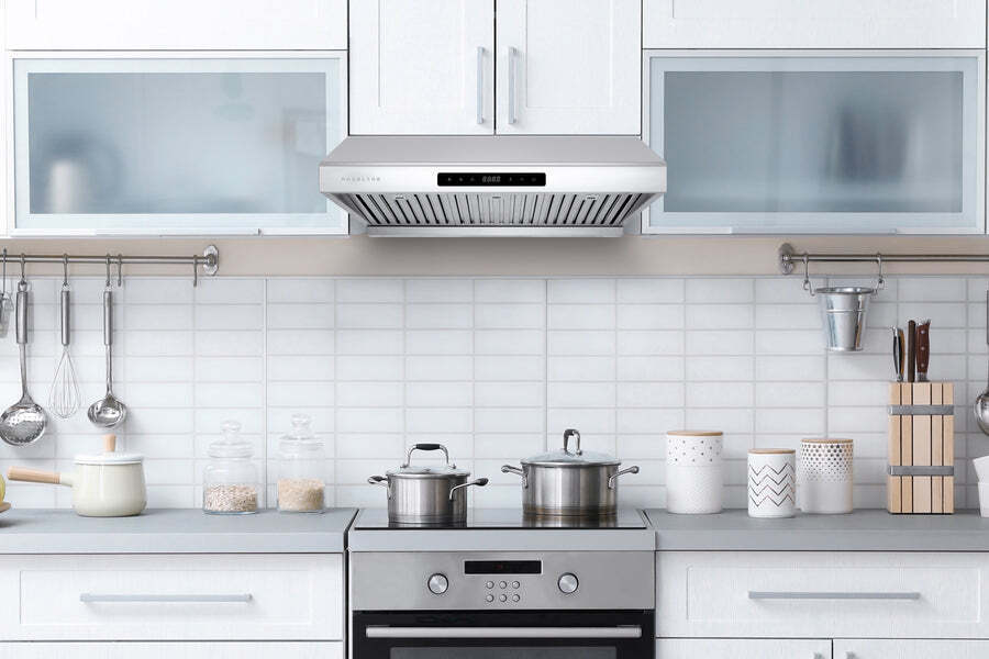 Hauslane Chef 30-in Ducted Stainless Steel Undercabinet Range Hood