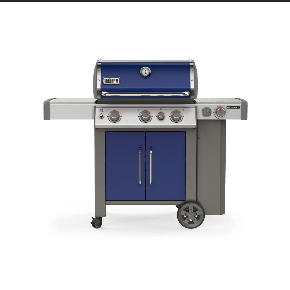 Genesis® II E-335 Gas Grill - Deep Ocean Blue