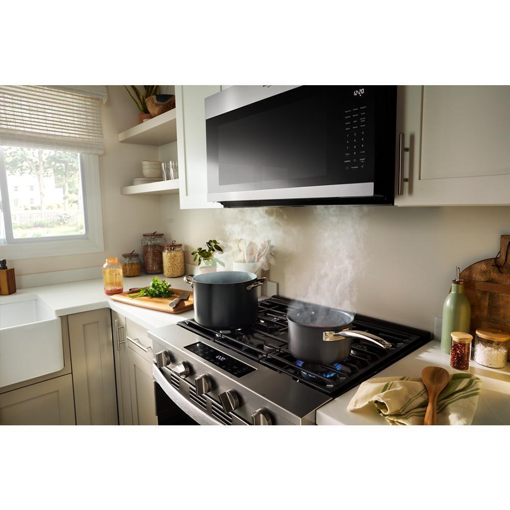 2.1 cu. ft. Microwave Hood with 4-Speed Venting
