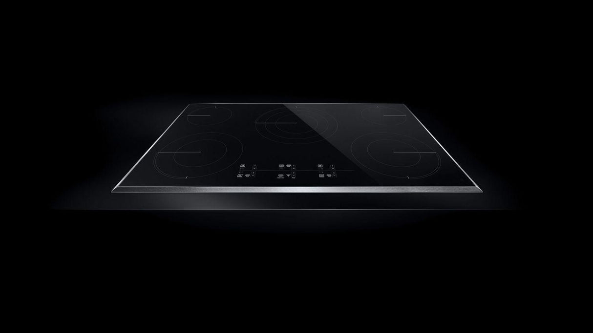 Lustre Stainless 36" Electric Cooktop with Glass-Touch Electronic Controls Stainless Steel