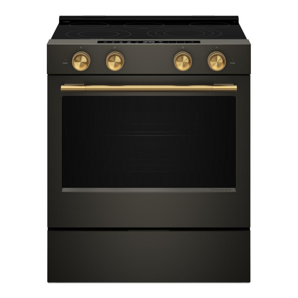 Brass Handle and Knob Hardware Accessory Kit for KitchenAid® Slide-In ConvectionRange