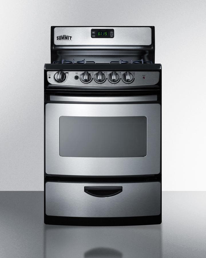 24" Wide Gas Range