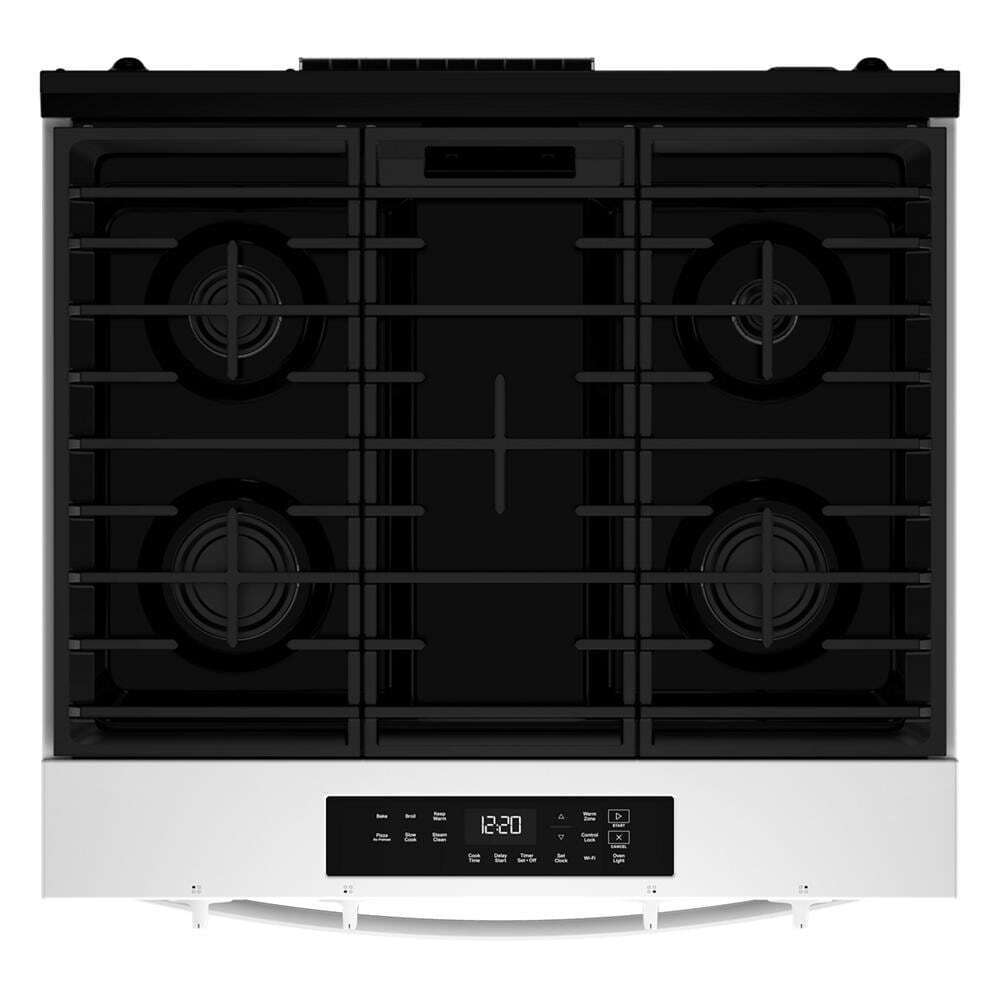 30-inch Gas Range with No Preheat and Slow Cook Modes