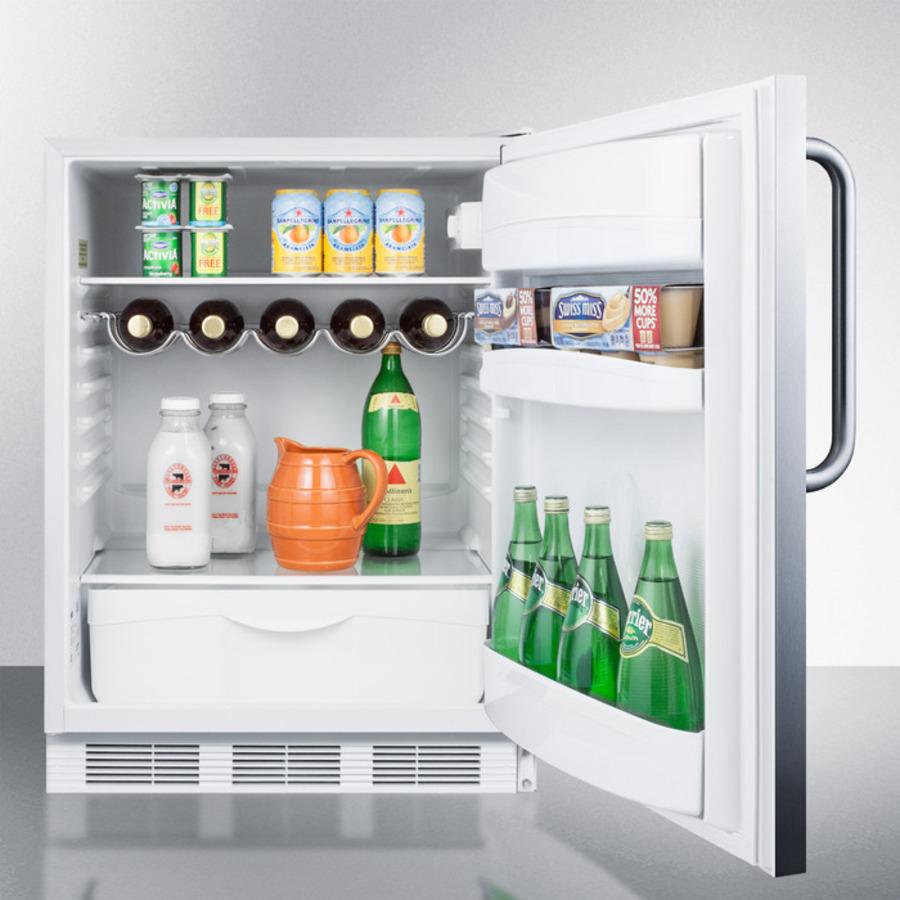 24" Wide Built-in All-refrigerator, ADA Compliant