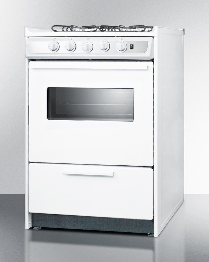 24" Wide Gas Range