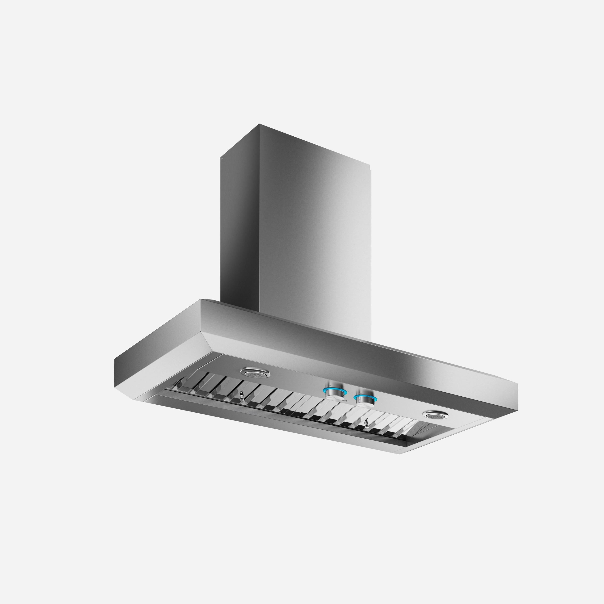 VAVANO Wall Mount Range Hood 48" wide - 600CFM