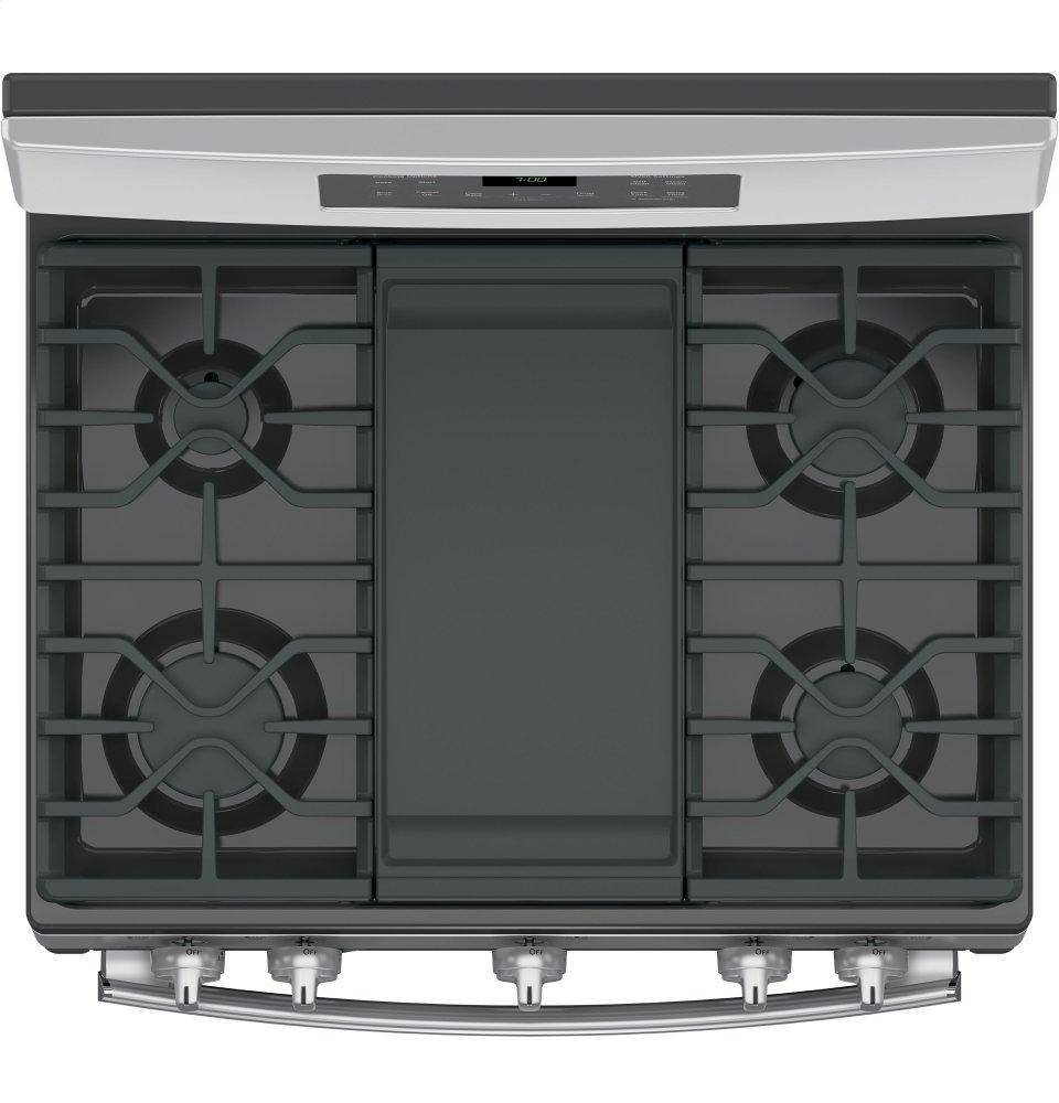 GE® 30" Free-Standing Gas Convection Range