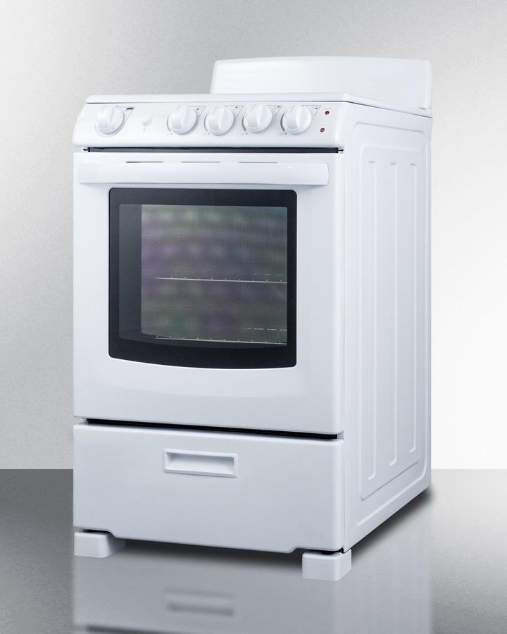 24" Wide Electric Smooth-top Range