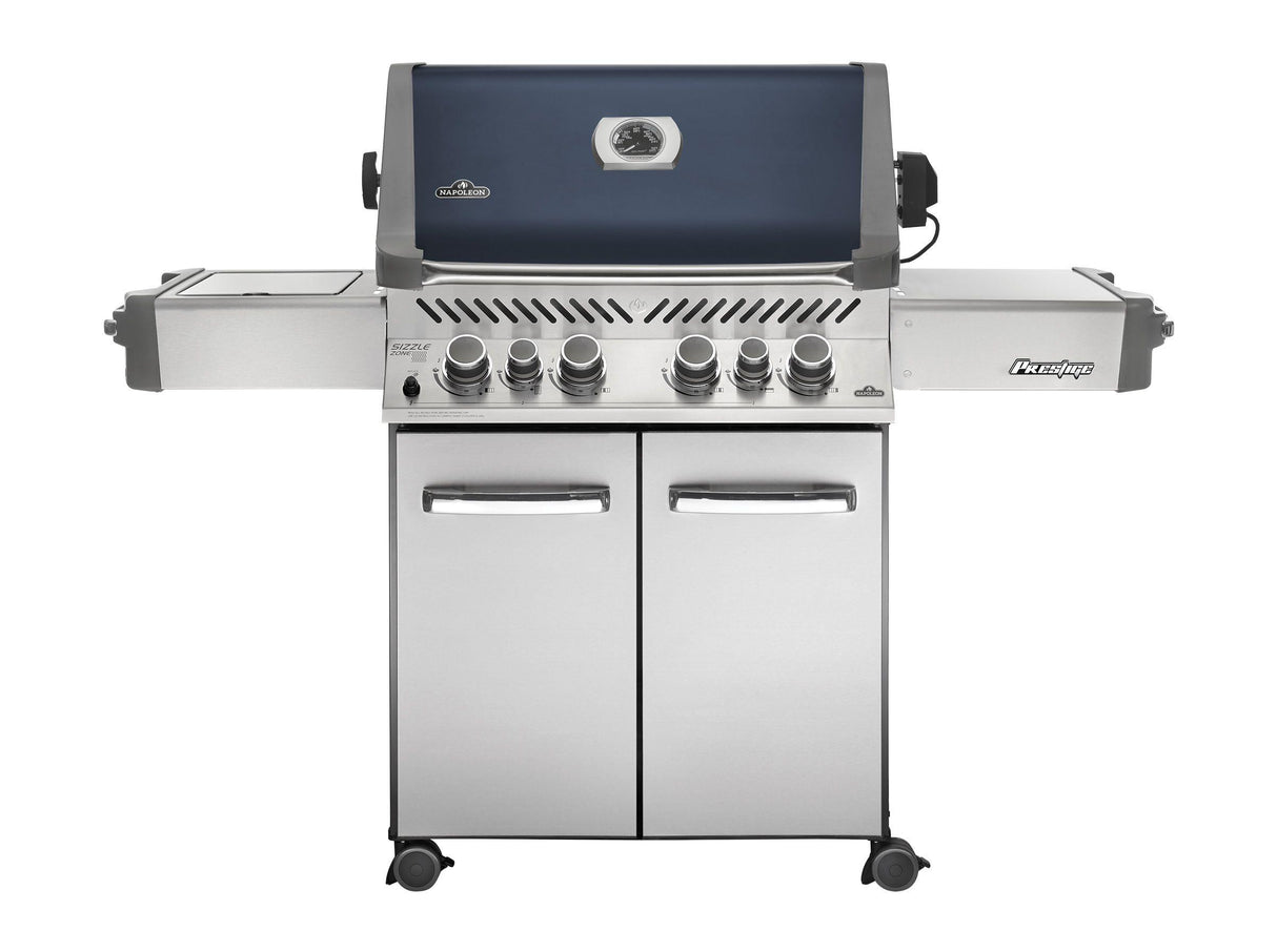 Napoleon Prestige Series Prestige 500 blue with Infrared Rear and Side Burners