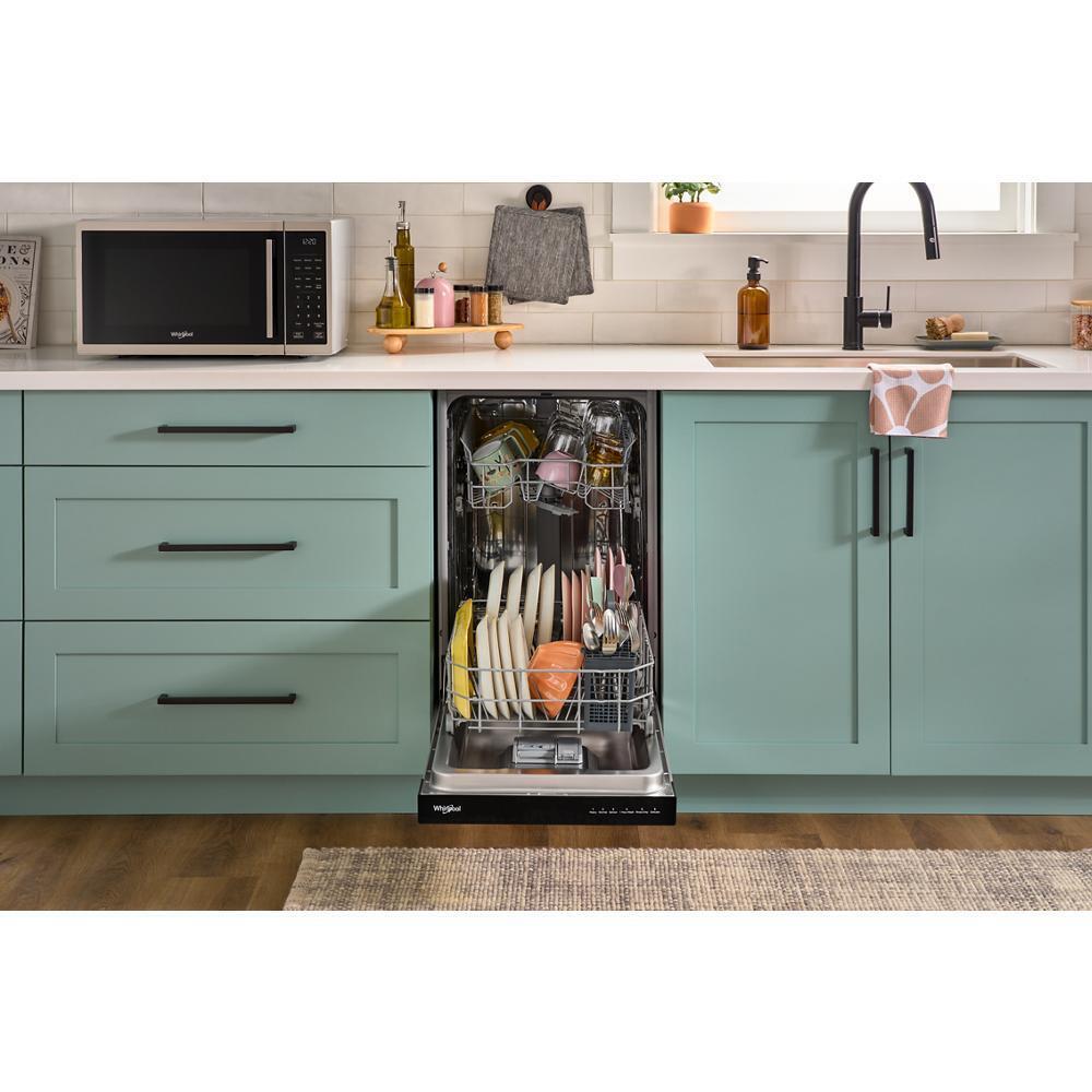 18" Stainless Steel Dishwasher with Half Load Cycle and Triple Spray Arms - 48 dBA