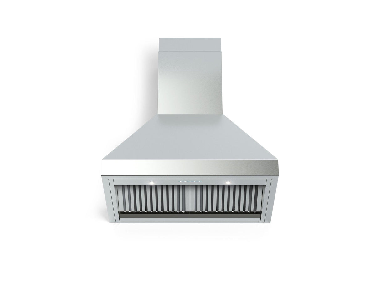 30" Designer Chimney Wall Hood- 600 CFM - 4 Speeds