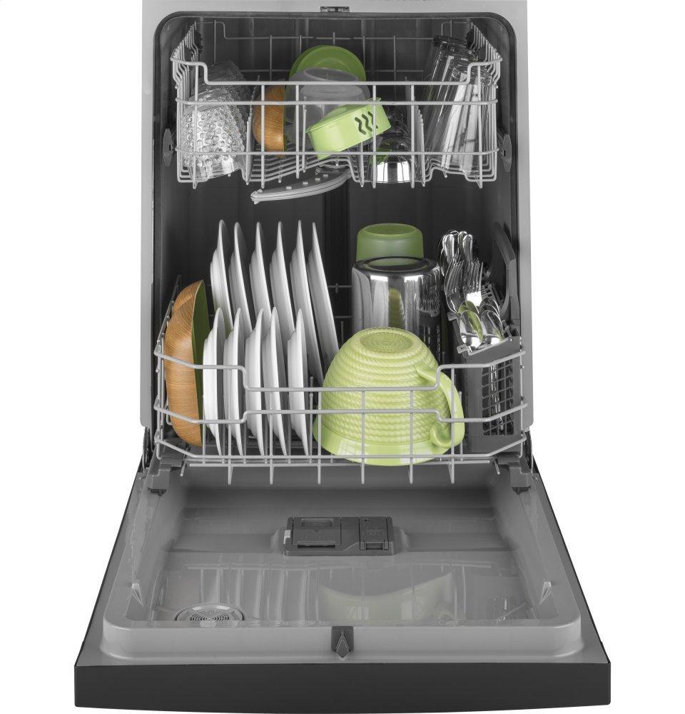 GE® Dishwasher with Front Controls and Power Cord