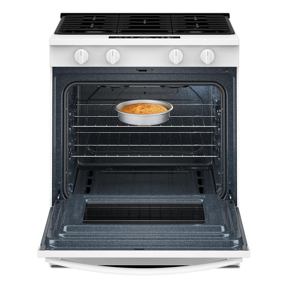 30-inch Gas Range with No Preheat and Slow Cook Modes