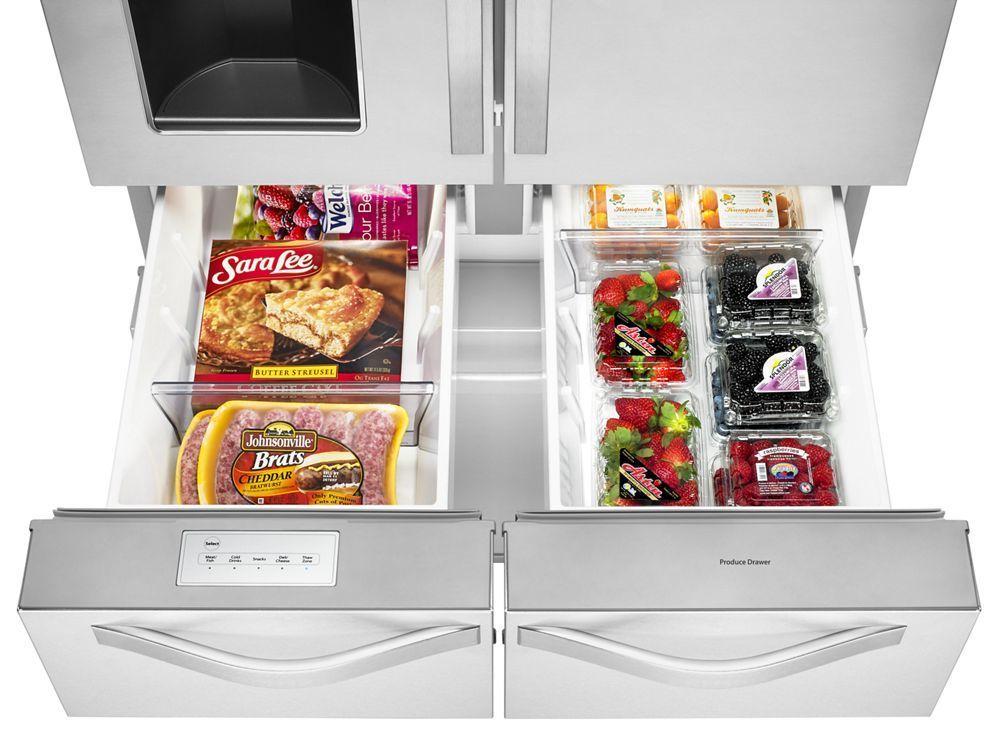 26 cu. ft. Double Drawer Refrigerator with Dual Icemakers