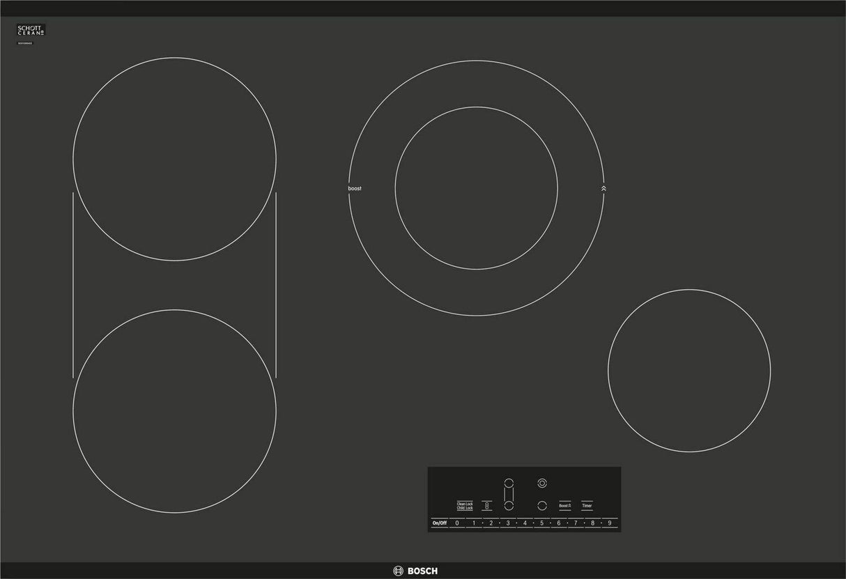 800 Series 30" Electric Cooktop