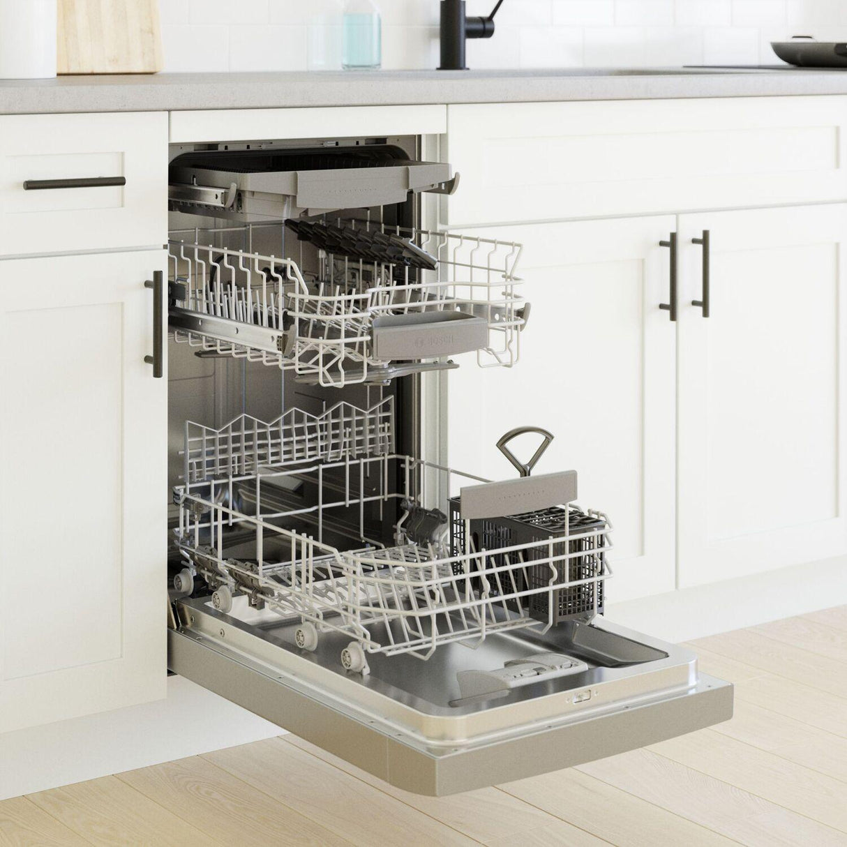 800 Series Dishwasher 17 3/4" Stainless steel SPE68B55UC