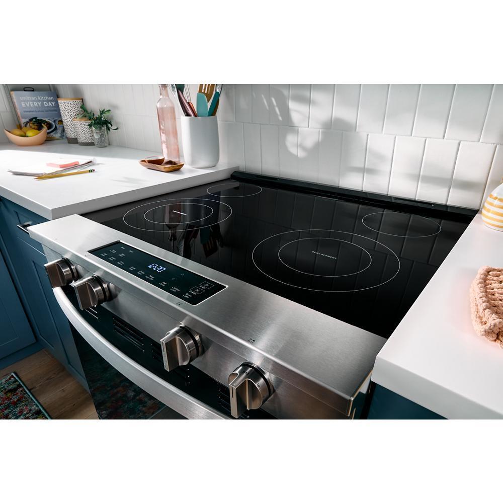 30-inch Electric Range with No Preheat and Slow Cook Modes