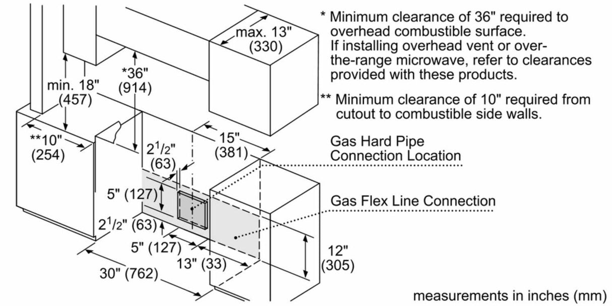 800 Series, All-Gas Slide-In Range