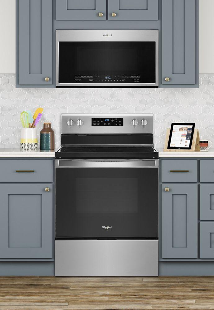 5.3 cu. ft. Whirlpool® electric range with Frozen Bake™ technology