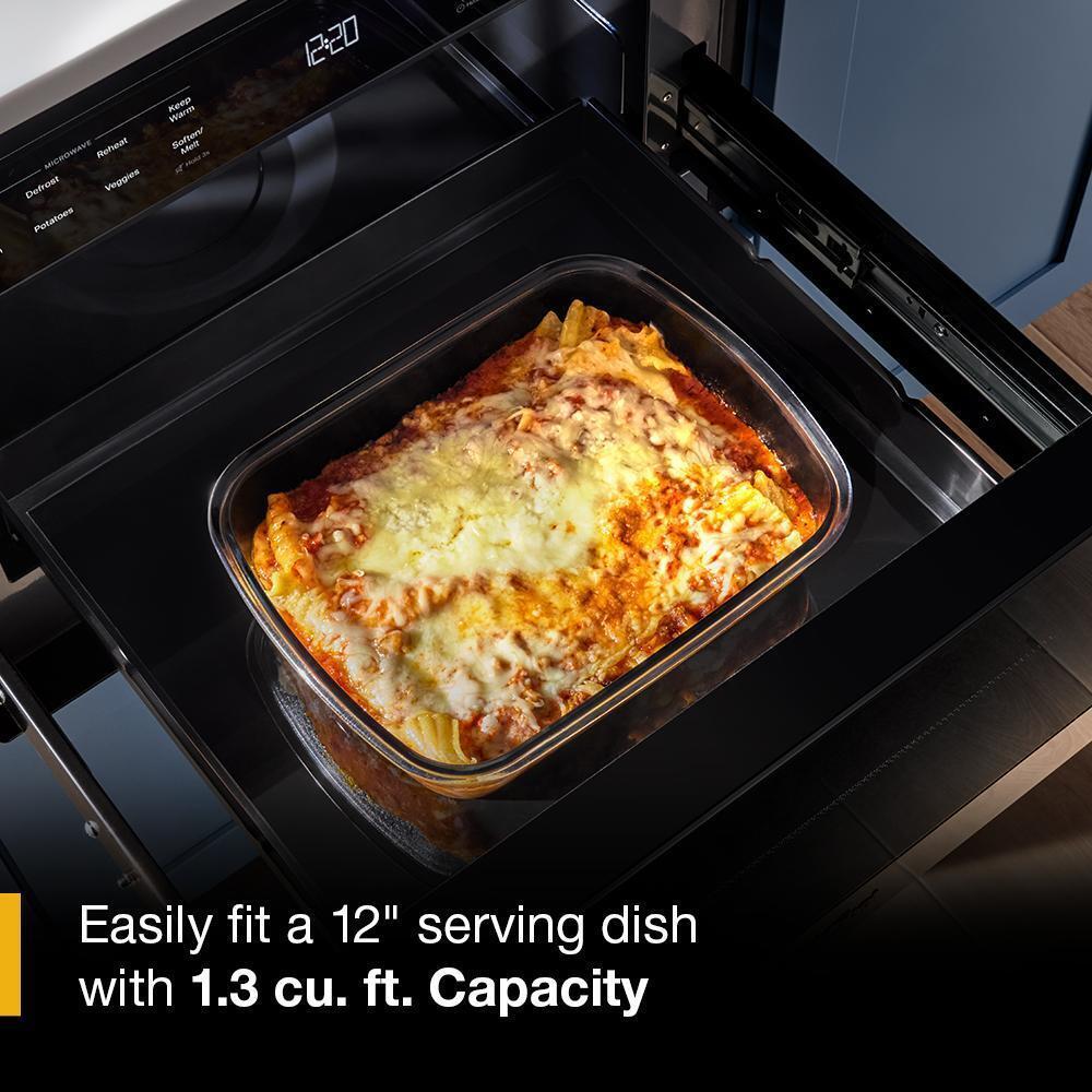 24-inch Built-in Microwave Drawer with Sensor Cooking