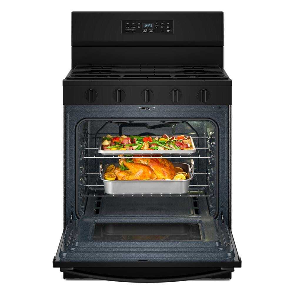 30-inch Gas Range with Air Cooking Technology and EZ-2-Lift™ Hinged Grates